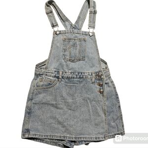 Forever 21  Girls Denim Overall Skorts Size 11/12